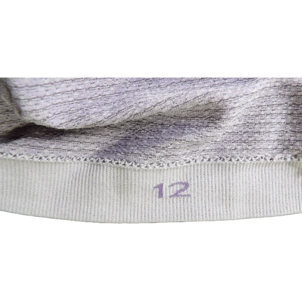 Lululemon Swiftly Tech 2.0 Short Sleeves Athletics Shirt Purple Women 12 Workout
